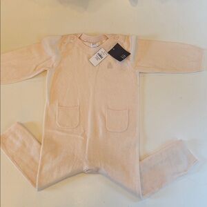 NWT Baby Gap Long Sleeve Pant Bottom Snap Outfit with Pockets